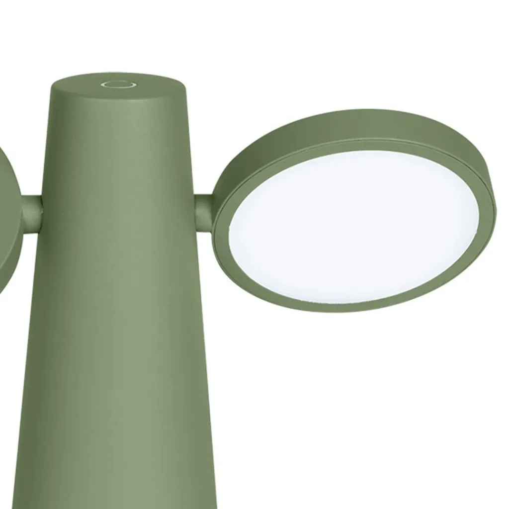 Straluma Verstelbare buitenlamp tafel groen oplaadbaar> Tafellampen|Buitenlampen