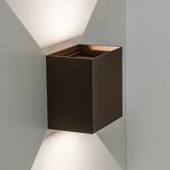 Straluma Verstelbare LED buitenlamp aluminium bruin><noscript><img width=