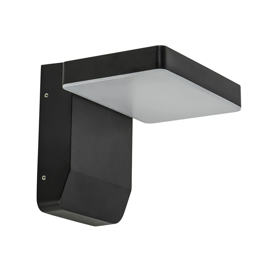 Straluma Verstelbare LED buitenlamp zwart IP54> Wandlampen|Buitenlampen