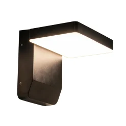 Straluma Verstelbare LED buitenlamp zwart IP54> Wandlampen|Buitenlampen