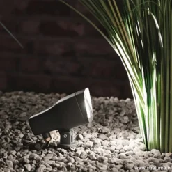 Straluma Verstelbare LED grondspot antraciet IP54><noscript><img width=