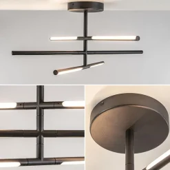 Straluma Verstelbare LED plafondlamp met 3-standen dim functie><noscript><img width=