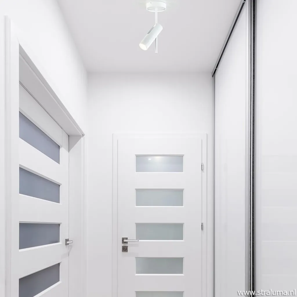 Straluma Verstelbare opbouwspot modern wit> Opbouwspots|Keukenverlichting