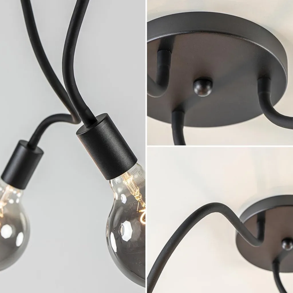 Straluma Verstelbare plafondlamp 3-lichts met flexibele armen> Halverlichting|Plafondlampen