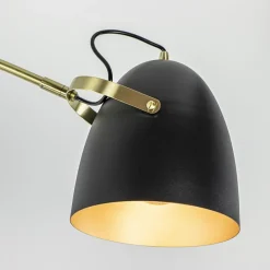 Straluma Verstelbare plafondlamp mat zwart met goud><noscript><img width=