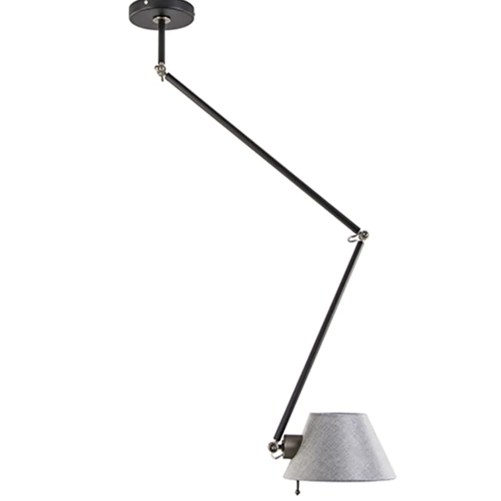 Straluma Verstelbare plafondlamp met stoffen kap> Slaapkamerlampen|Keukenverlichting