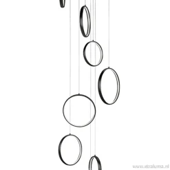 Straluma Vide hanglamp 8-L ringen zwart></noscript> Hanglampen|Videverlichting