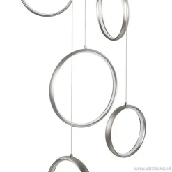 Straluma Videlamp Olympia nikkel 8 ringen><noscript><img width=