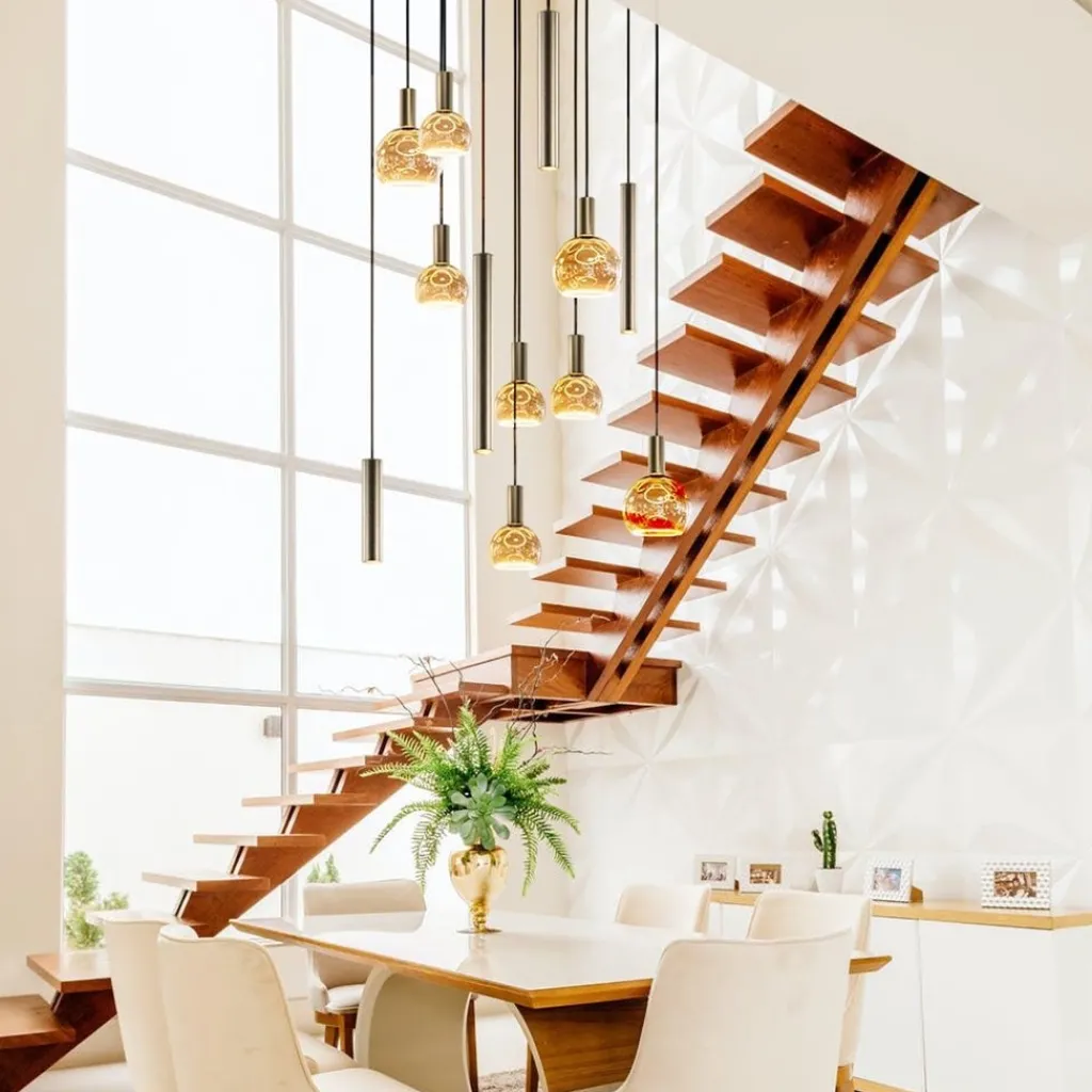 Straluma Videlamp Riva 12L 100cm platinum> Hanglampen|Videverlichting