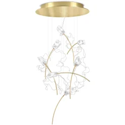 Straluma Videlamp Tulip 7L prisma/brass> Hanglampen|Videverlichting