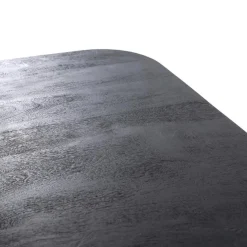 Straluma Vierkante eettafel zwart mango hout 150x150 cm><noscript><img width=