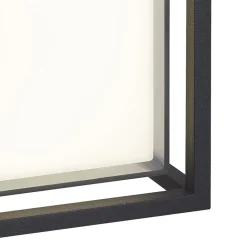 Straluma Vierkante LED wandlamp buiten IP65 antraciet><noscript><img width=