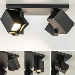 Straluma Vierkante opbouwspot 4L zwart verstelbaar><noscript><img width=