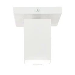 Straluma Vierkante opbouwspot mat wit GU10 verstelbaar></noscript> Opbouwspots|Woonkamerlampen