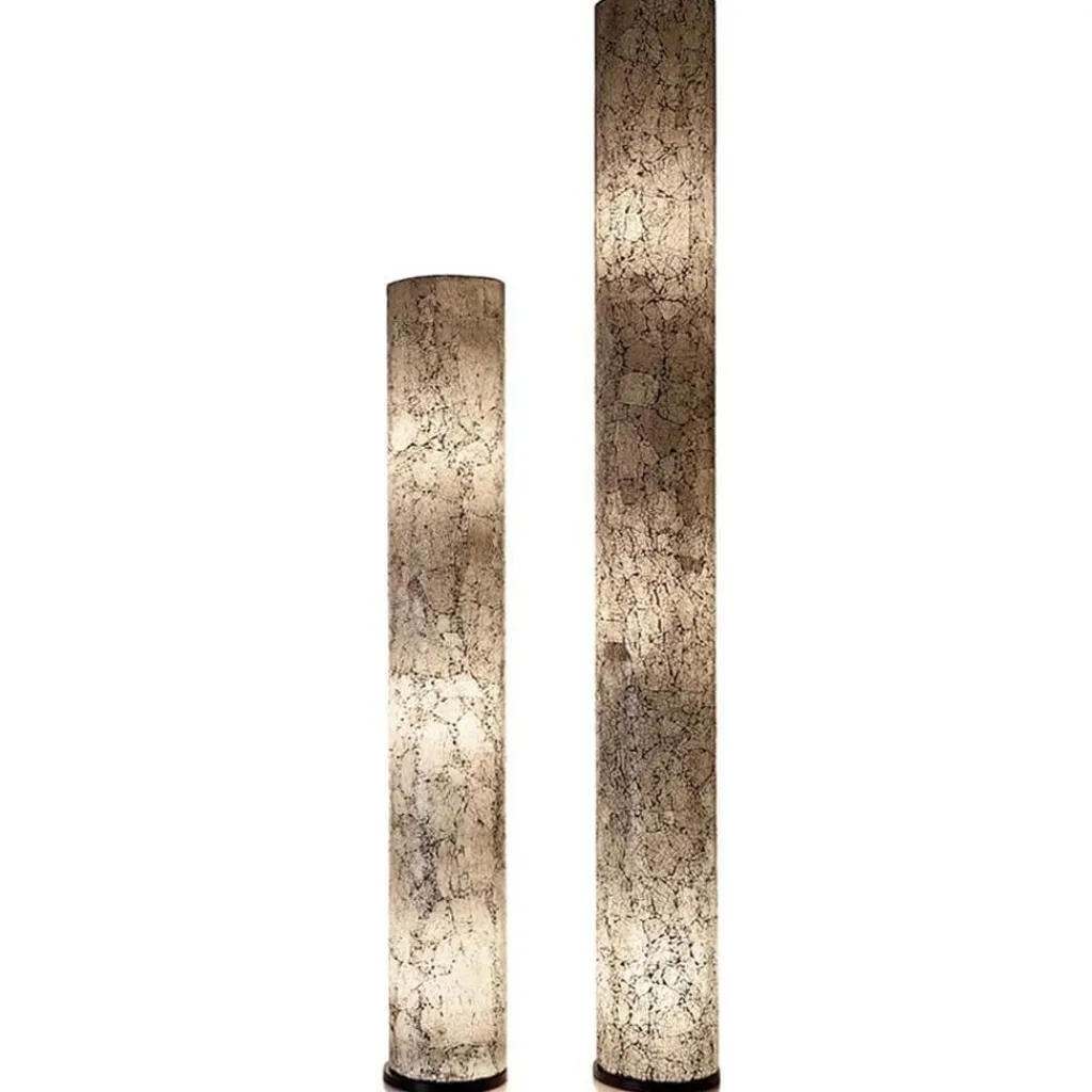 Straluma Vloerlamp 200 cm gerecycled glas wit> Woonkamerlampen|Slaapkamerlampen