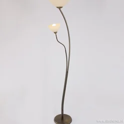 Straluma Vloerlamp Capri brons/Glas> Leeslampen|Uplighters