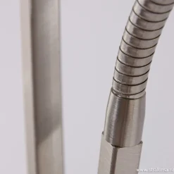 Straluma Vloerlamp Capri staal/glas met leeslamp><noscript><img width=