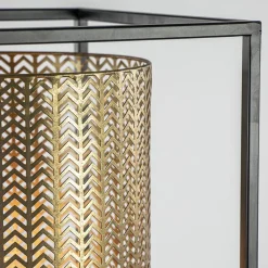 Straluma Vloerlamp Frame zwart/goud><noscript><img width=