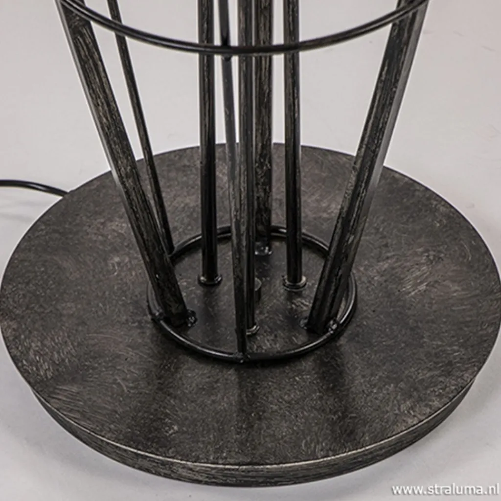 Straluma Vloerlamp Havana Grande antiek zwart> Woonkamerlampen|Halverlichting