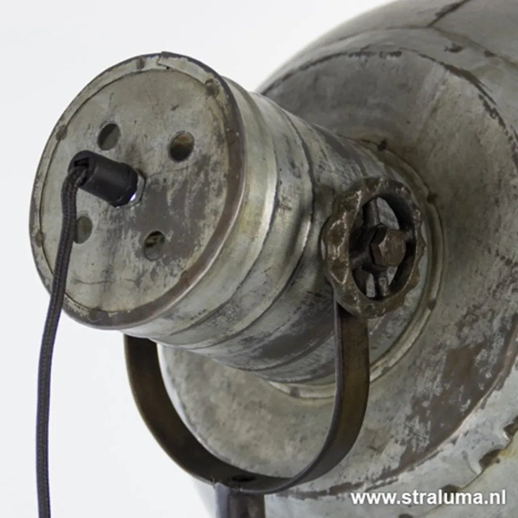 Straluma Vloerlamp Junko driepoot zwart/zink> Driepoot lampen|Light and Living