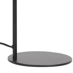 Straluma Vloerlamp Lekar zwart met smoke glas></noscript> Light and Living|Woonkamerlampen
