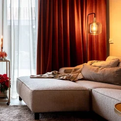 Straluma Vloerlamp Lekar zwart met smoke glas></noscript> Light and Living|Woonkamerlampen