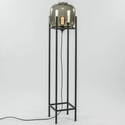 Straluma Vloerlamp Lett frame zwart/smoke glas> Vloerlampen|Design Verlichting