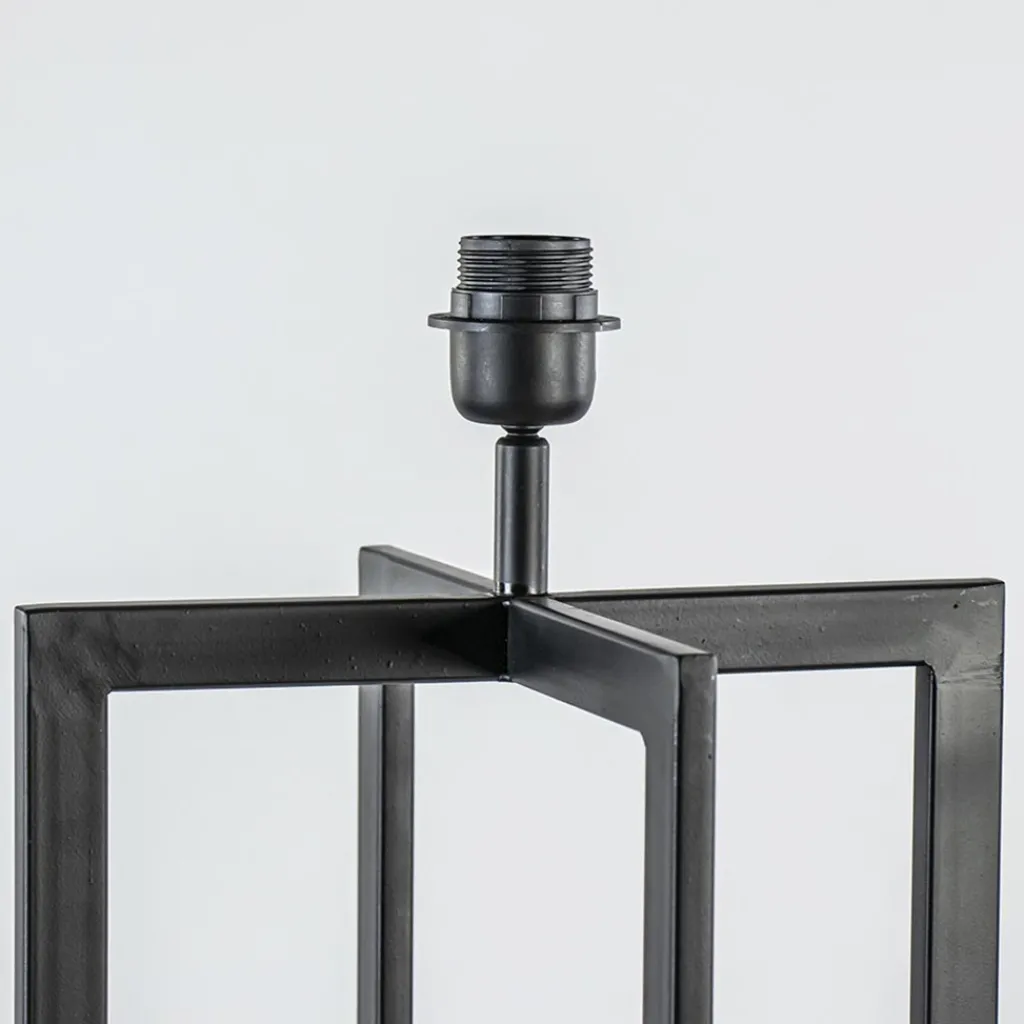 Straluma Vloerlamp Mace frame zwart exclusief kap> Vloerlampen|Lampenvoeten