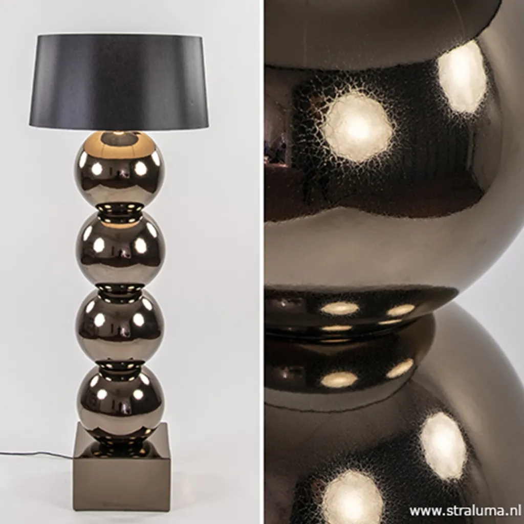 Straluma Vloerlamp Maxi brons EXCL. KAP> Vloerlampen|Design Verlichting