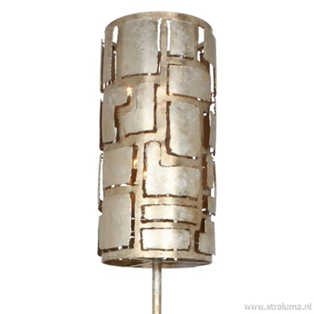 Straluma Vloerlamp Pablo oud zilver> Woonkamerlampen|Slaapkamerlampen