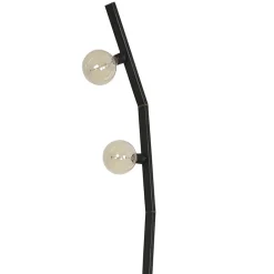 Straluma Vloerlamp Tortona zwart staal> Design Verlichting|Woonkamerlampen
