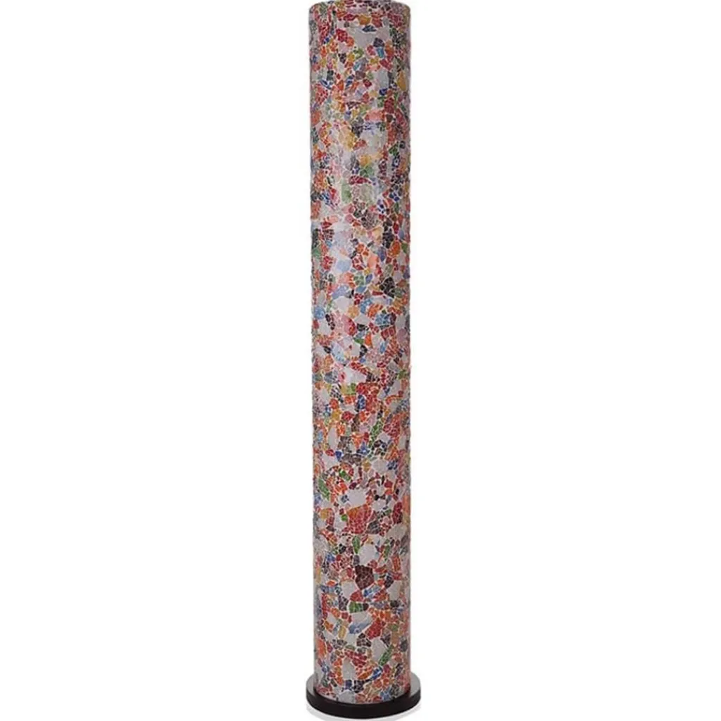 Straluma Vloerlamp zuil mozaiek glas multicolor 200 cm> Woonkamerlampen|Slaapkamerlampen
