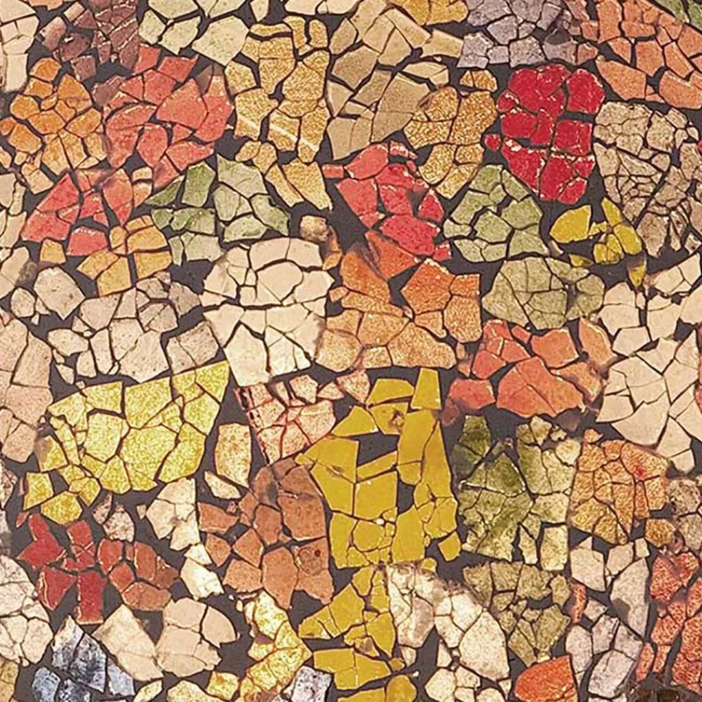 Straluma Vloerlamp zuil mozaiek glas multicolor 200 cm> Woonkamerlampen|Slaapkamerlampen