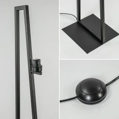 Straluma Vloerlamp/lampvoet mat zwart excl. kap></noscript> Vloerlampen|Lampenvoeten