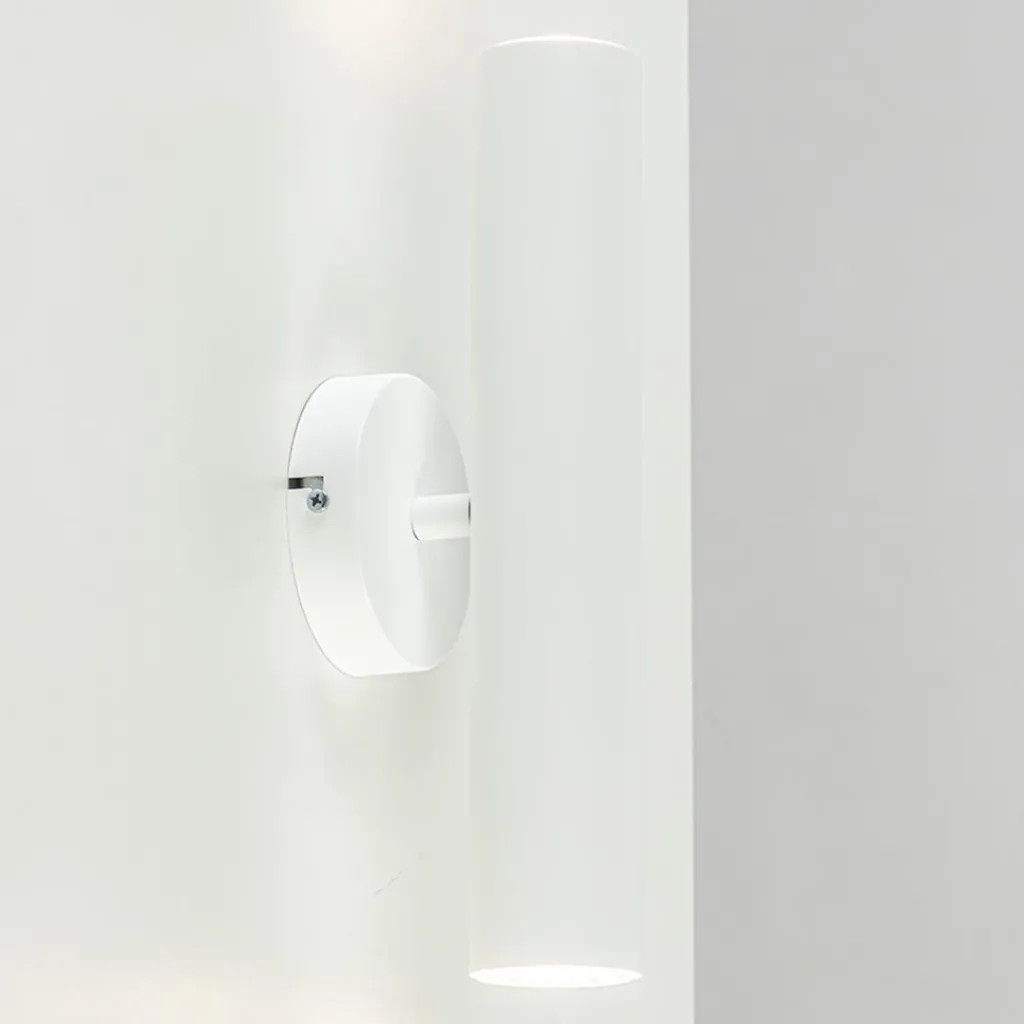Straluma Wandlamp cilinder wit up+down GU10> Wandlampen|Scandinavische Verlichting