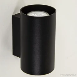 Straluma Wandlamp cilinder zwart up+down gu10></noscript> Woonkamerlampen|Keukenverlichting