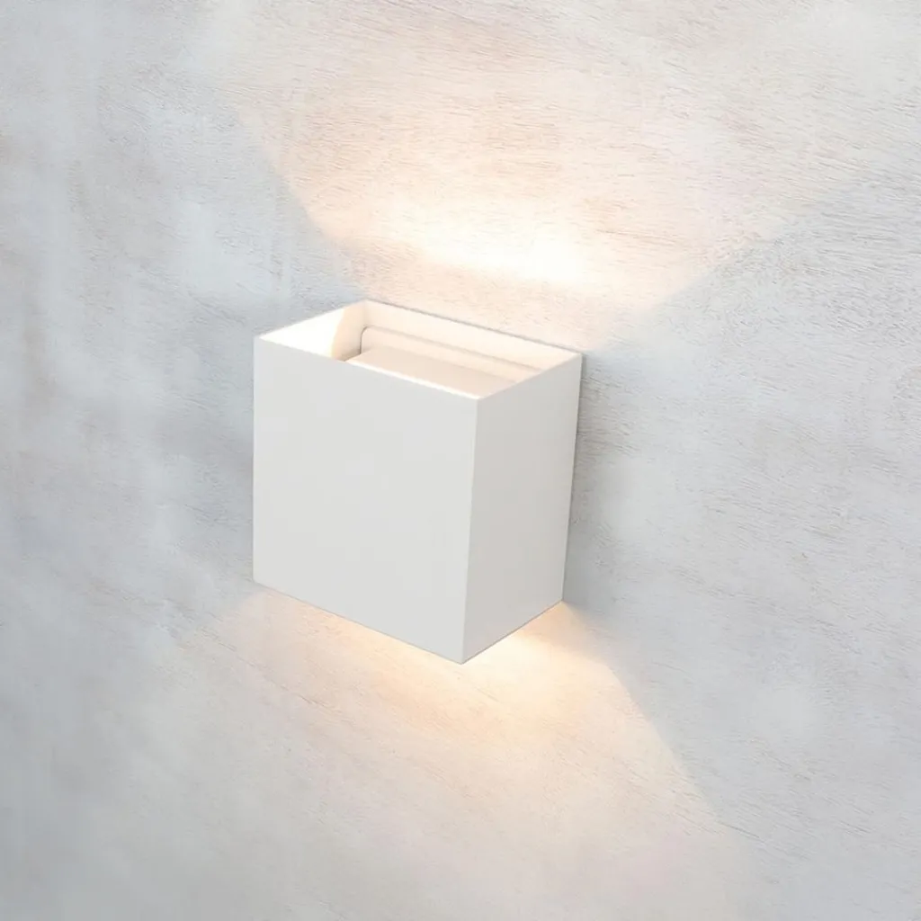 Straluma Wandlamp Davos XL wit IP65> Buitenlampen|Wandlampen