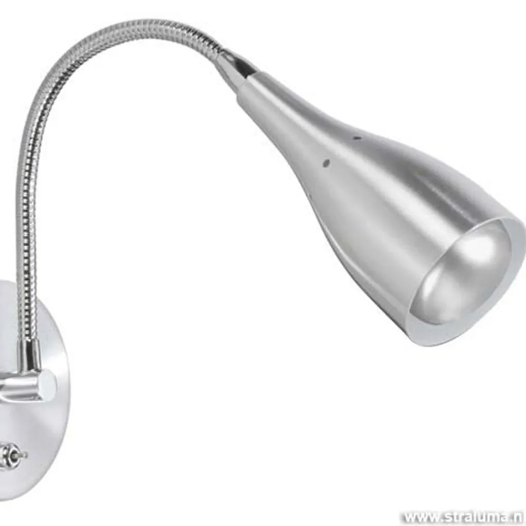 Straluma Wandlamp Elite aluminium strak modern> Bedlampjes|Kinderlampen