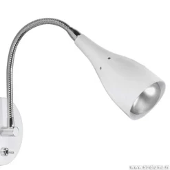 Straluma Wandlamp Elite verstelbaar nikkel wit> Bedlampjes|Kinderlampen