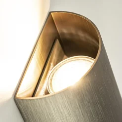 Straluma Wandlamp Hera afgerond brons><noscript><img width=