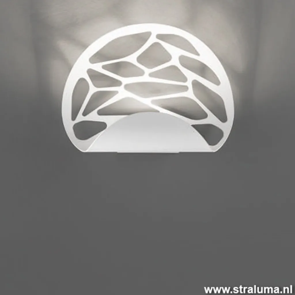 Straluma Wandlamp Kelly wit> Wandlampen|Woonkamerlampen
