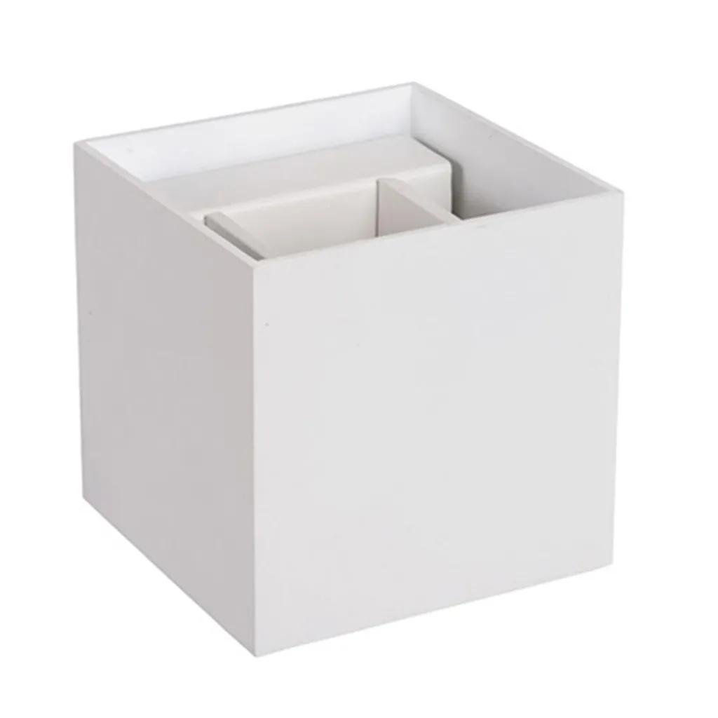 Straluma Wandlamp kubus wit verstelbaar incl. led> Wandlampen|Bedlampjes