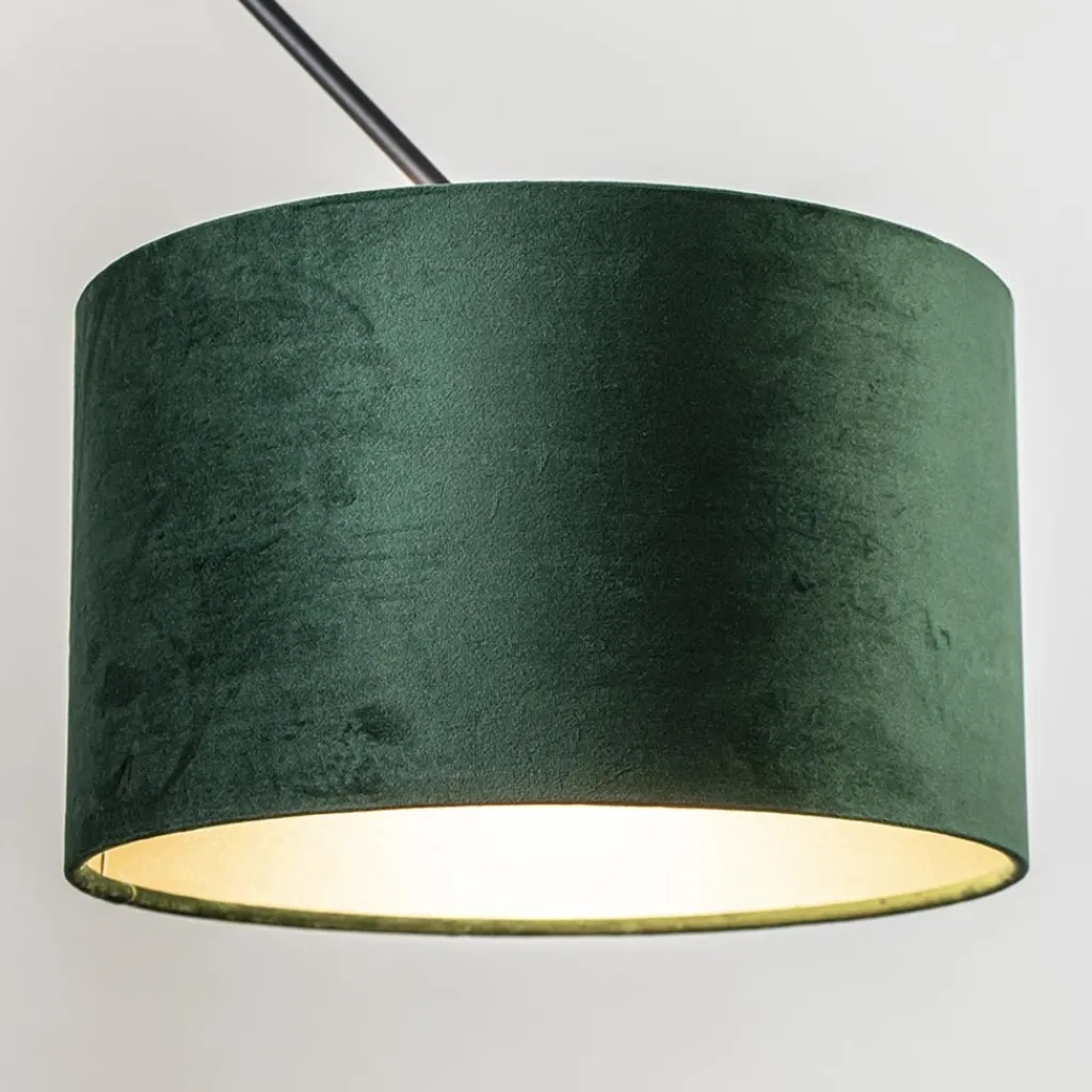 Straluma Wandlamp Prestige Chic zwart/kap groen> Schemerlampen|Woonkamerlampen