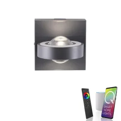 Straluma Wandlamp Q-Mia smart antraciet rgbw> Wandlampen|Smart lampen