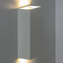 Straluma Wandlamp rechthoek wit up+down GU10><noscript><img width=