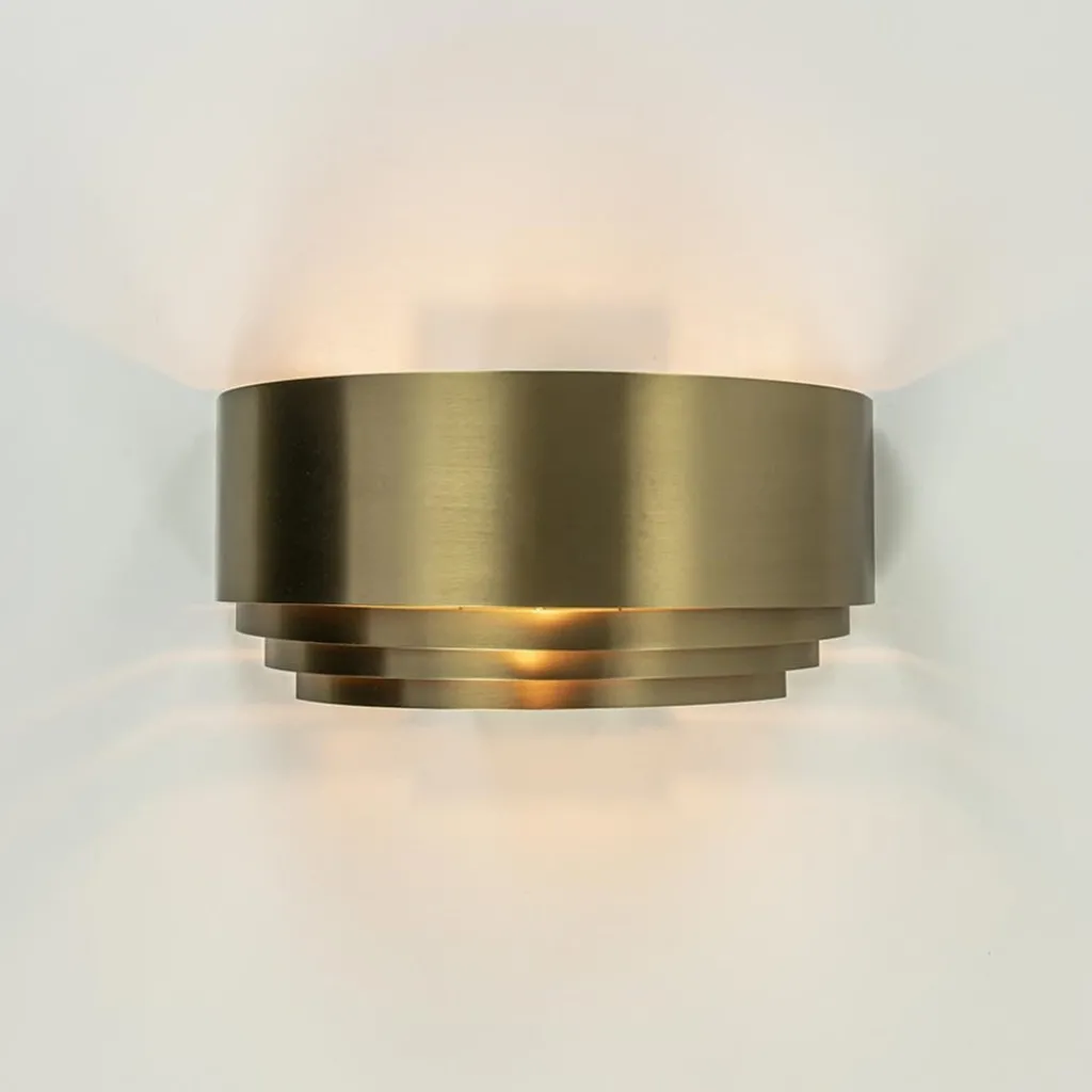 Straluma Wandlamp Sofia brass 30cm> Woonkamerlampen|Slaapkamerlampen