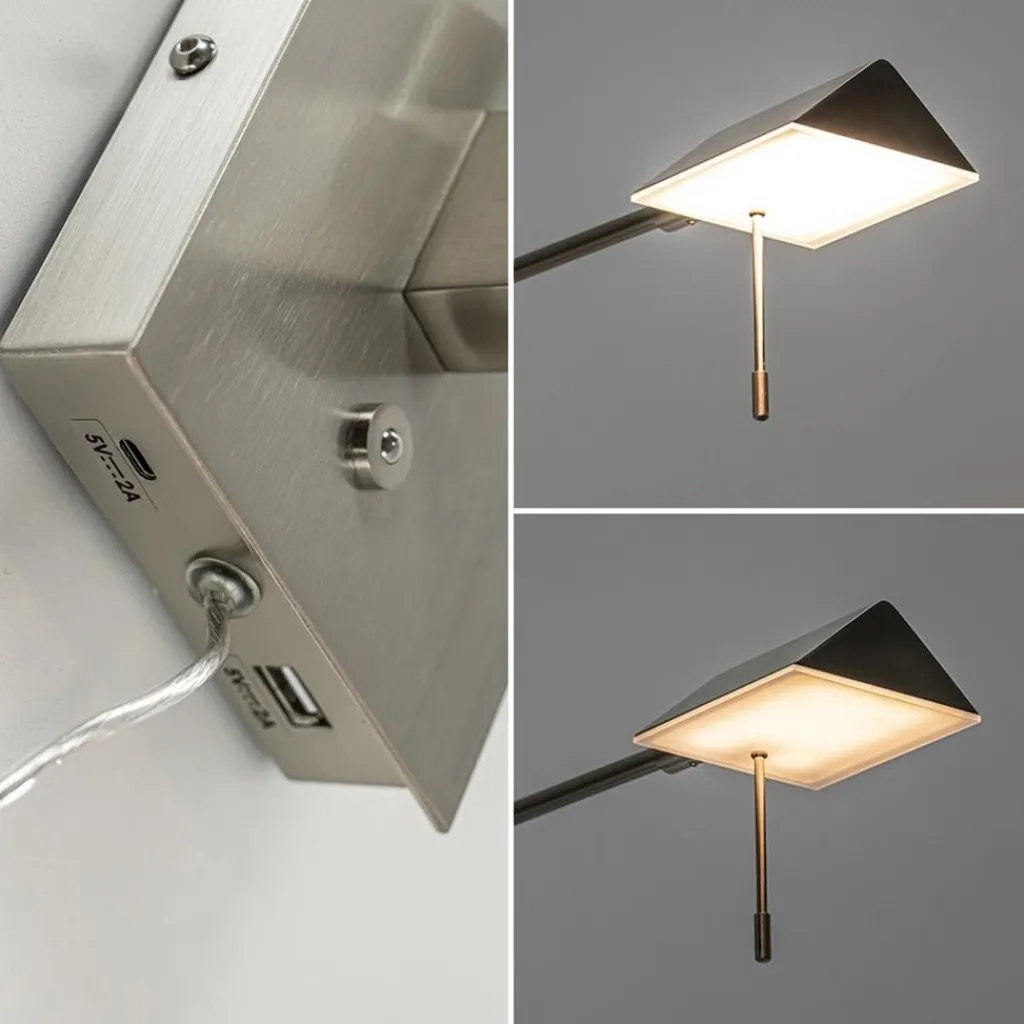 Straluma Wandlamp staal verstelbaar met dim to warm functie> Wandlampen|LED Wandlampen