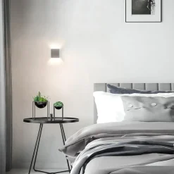 Straluma Wandlamp Stretto kubus alu><noscript><img width=