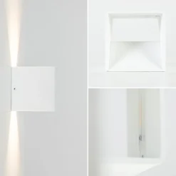 Straluma Wandlamp Stretto kubus wit><noscript><img width=