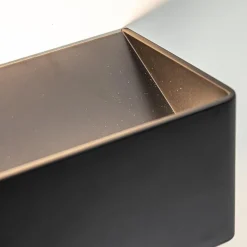 Straluma Wandlamp Stretto zwart 20cm></noscript> Wandlampen|Woonkamerlampen